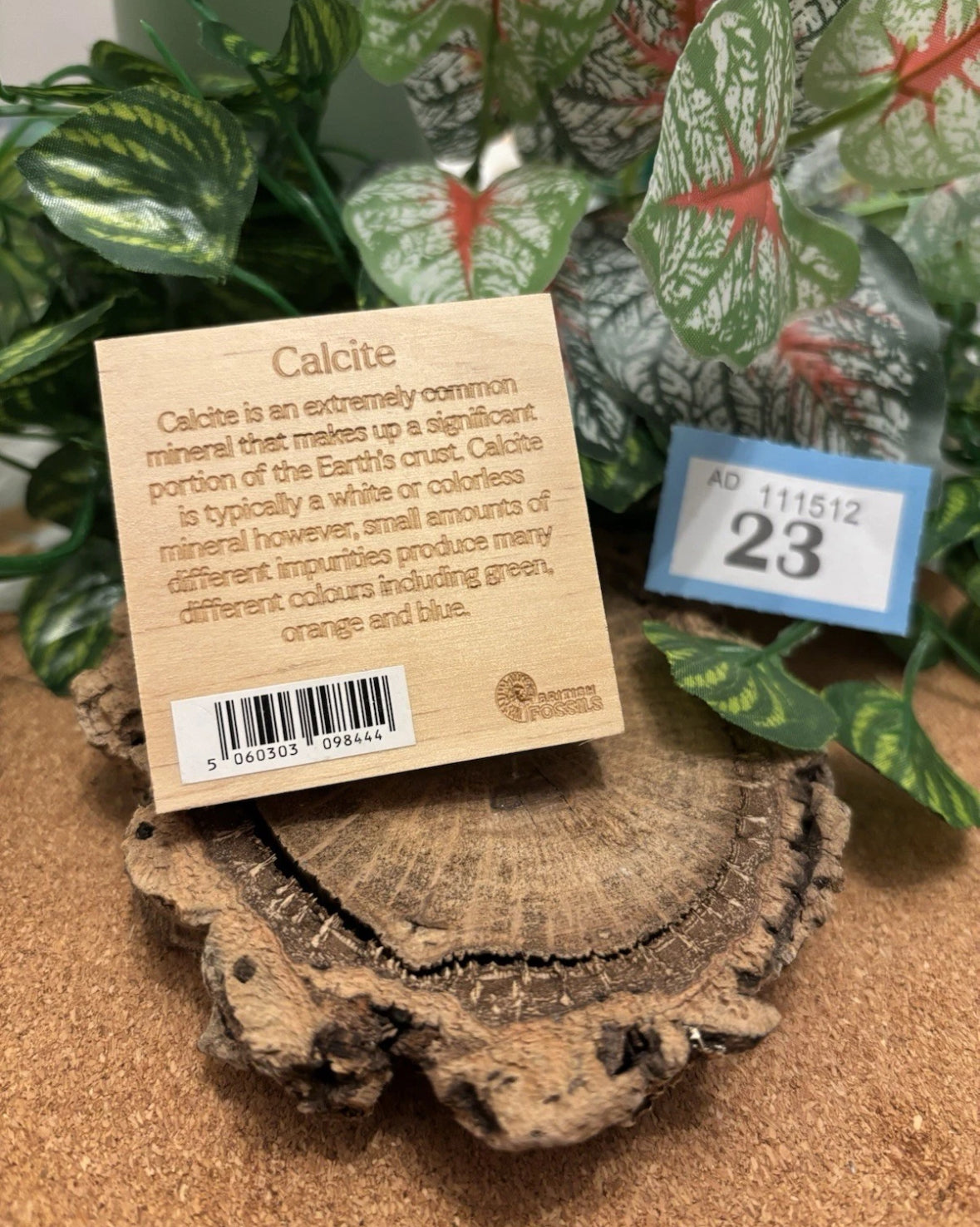 Metal Tyrannosaurus Rex on Calcite – Unique gift for display
